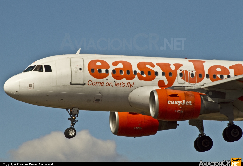 G-EZBB - Airbus A319-111 - EasyJet Airlines