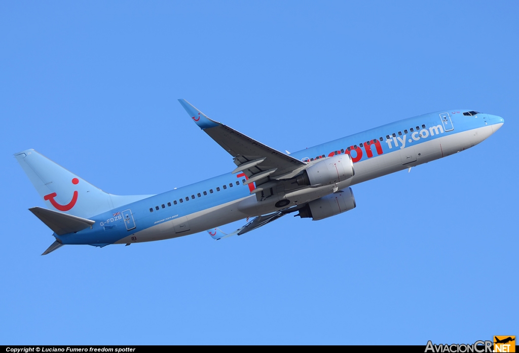 G-FDZB - Boeing 737-8K5 - Sunwing Airlines (Thomson Airways)