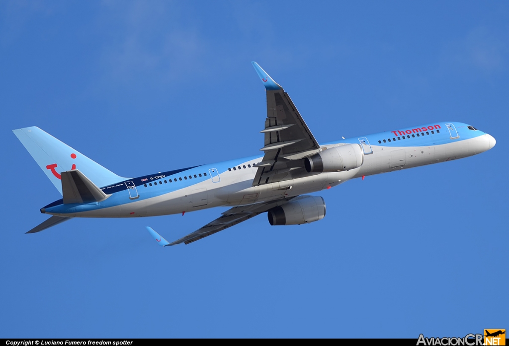 G-CPEU - Boeing 757-226 - Thomson Airways