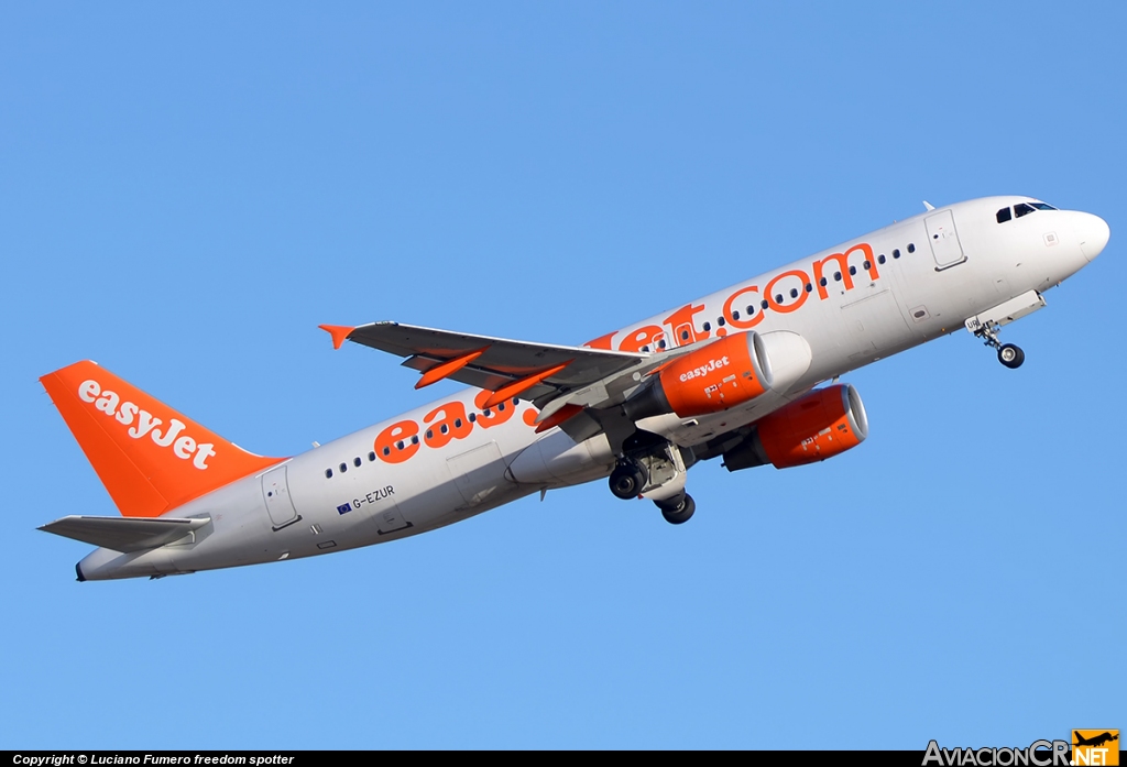 G-EZUR - Airbus A320-214 - EasyJet