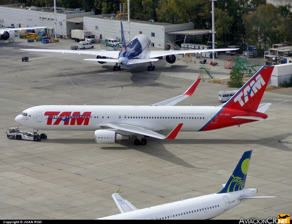 PT-MSV - Boeing 767-316/ER - TAM Linhas Aéreas