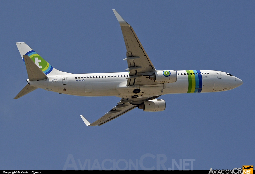 PH-HSC - Boeing 737-8K2 - Transavia Airlines