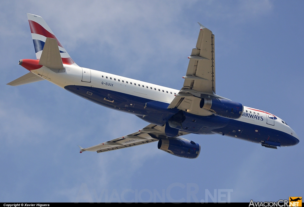 G-EUUX - Airbus A320-232 - British Airways