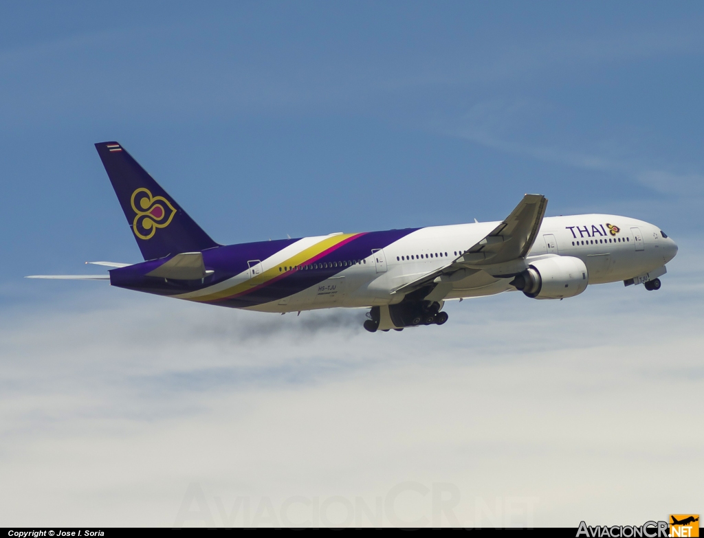 HS-TJU - Boeing 777-2D7/ER - Thai Airways International