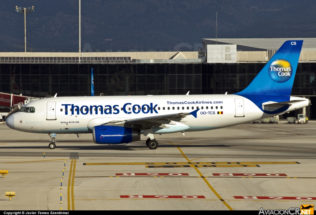 OO-TCS - Airbus A319-132 - Thomas Cook Airlines Belgiun