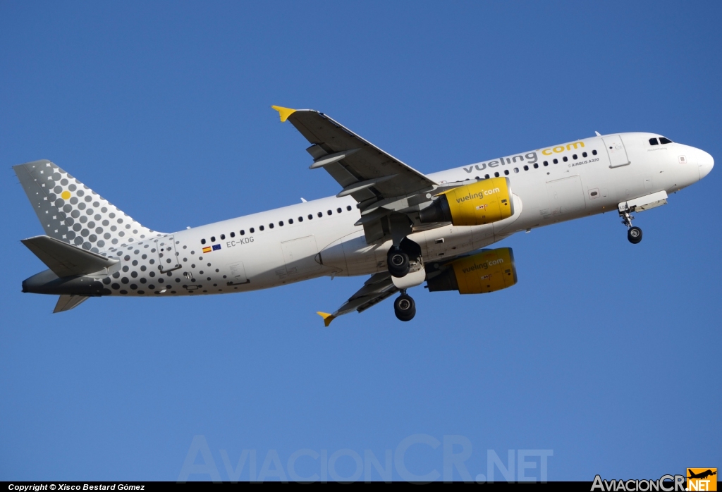 EC-KDG - Airbus A320-214 - Vueling