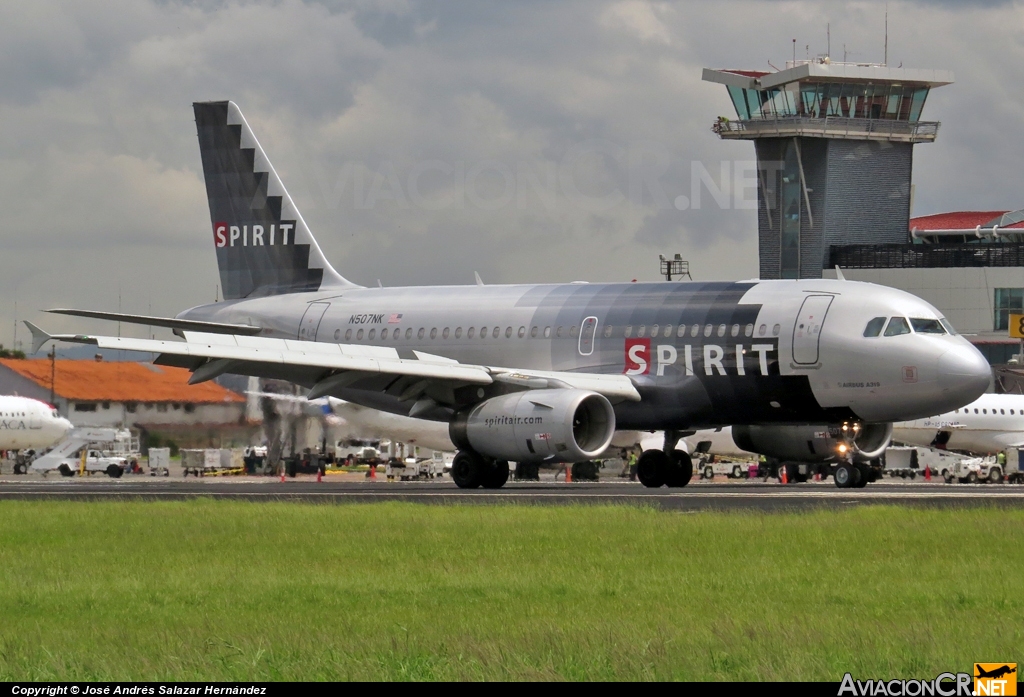 N507NK - Airbus A319-132 - Spirit Airlines