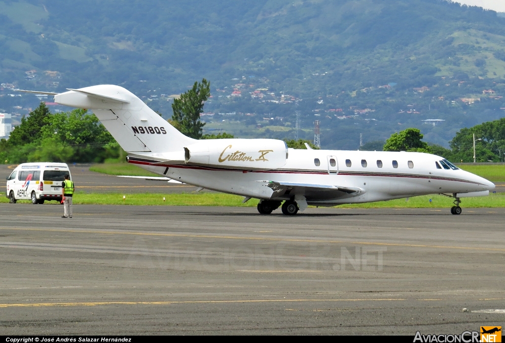 N918QS - Cessna 750 Citation X - Privado