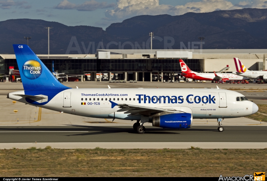 OO-TCS - Airbus A319-132 - Thomas Cook Airlines Belgiun