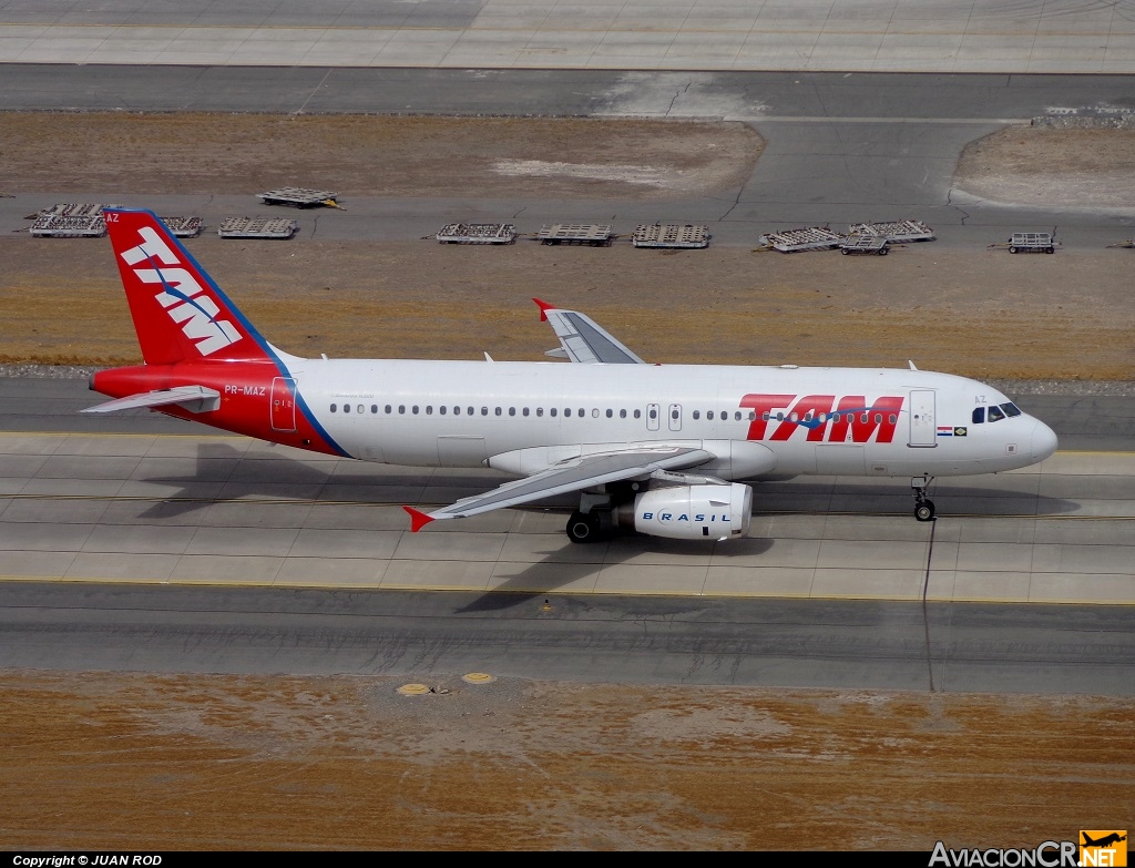 PR-MAZ - Airbus A320-232 - TAM Mercosur