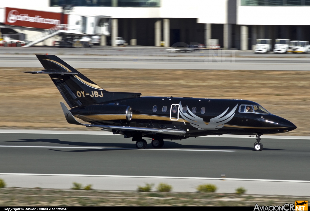 OY-JBJ - Raytheon Hawker 800XP - Sun Air of Scandanavia