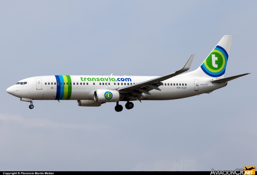 PH-HZF - Boeing 737-800 - Transavia Airlines