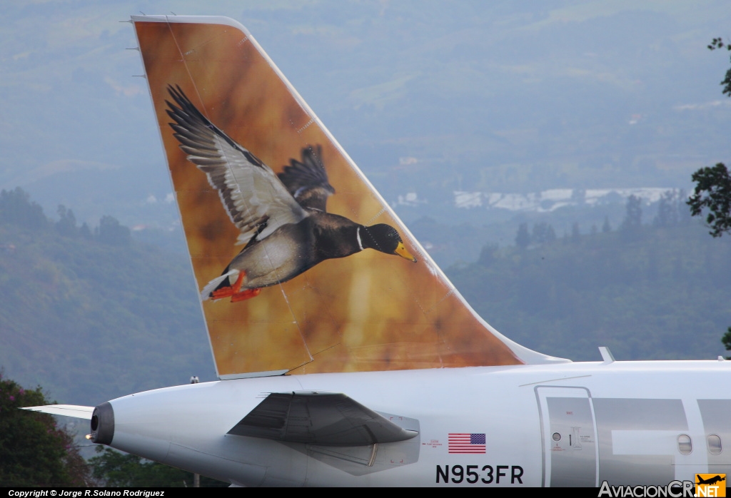 N953FR - Airbus A319-112 - Frontier Airlines