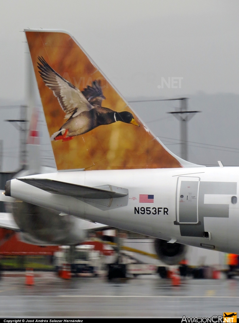 N953FR - Airbus A319-112 - Frontier Airlines