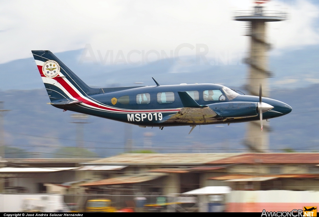 MSP019 - Piper PA-31-350 Navajo Panther - Ministerio de Seguridad Pública - Costa Rica