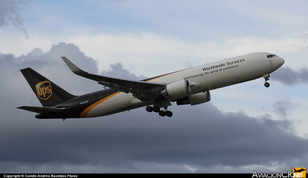 N342UP - Boeing 767-34AF/ER - United Parcel Service - UPS