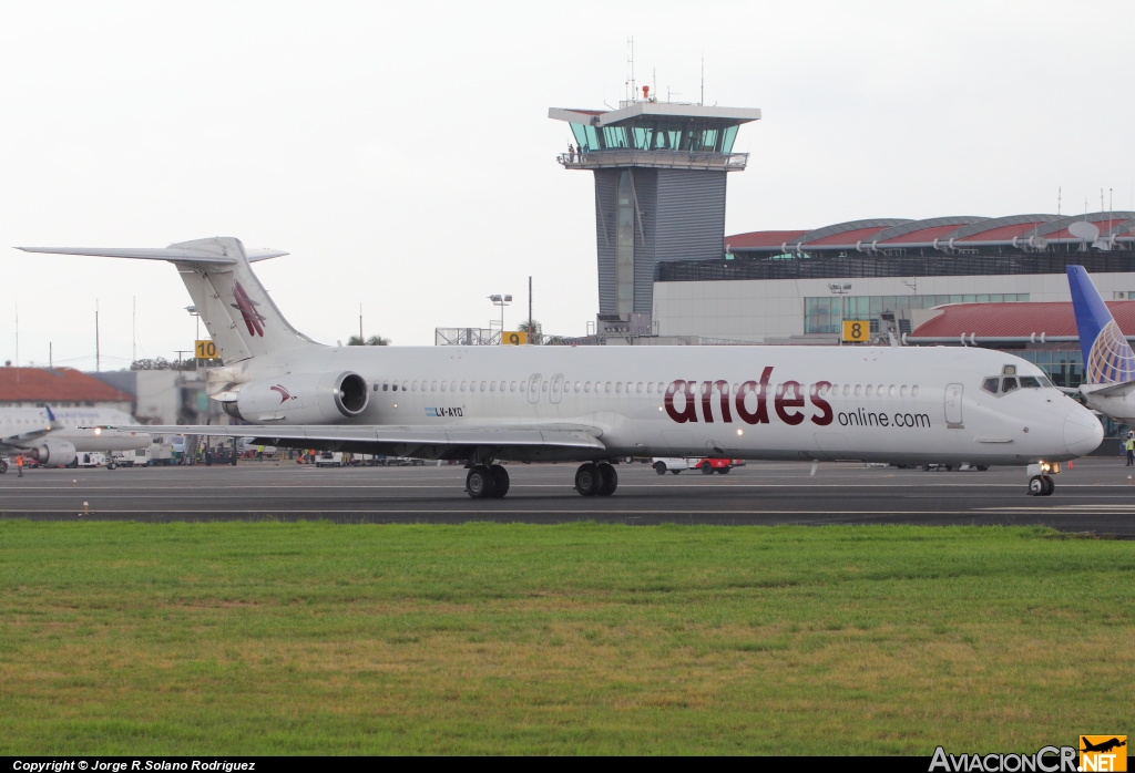LV-AYD - McDonnell Douglas MD-83 (DC-9-83) - Andes Líneas Aéreas