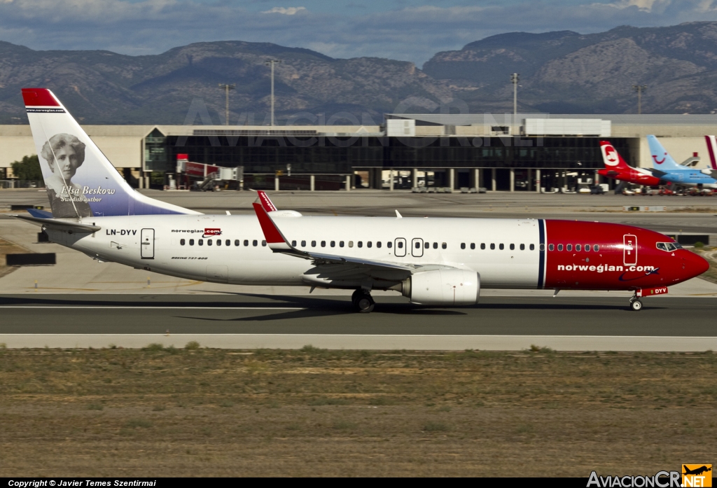 LN-DYV - Boeing 737-8JP - Norwegian Air Shuttle