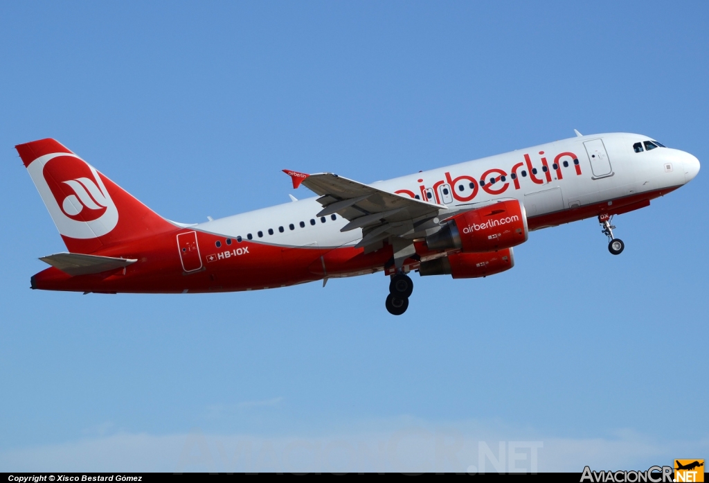 HB-IOX - Airbus A319-112 - Air Berlin