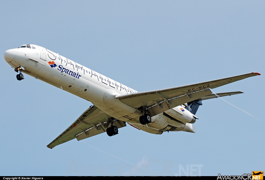 EC-KCZ - McDonnell Douglas MD-87 (DC-9-87) - Spanair