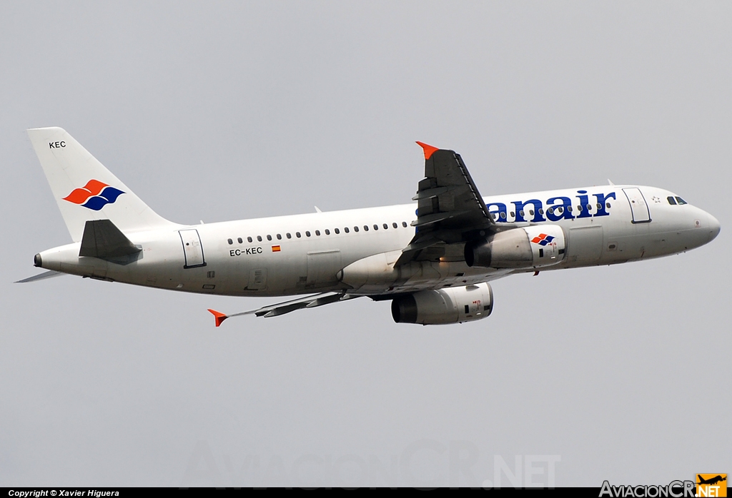 EC-KEC - Airbus A320-232 - Spanair