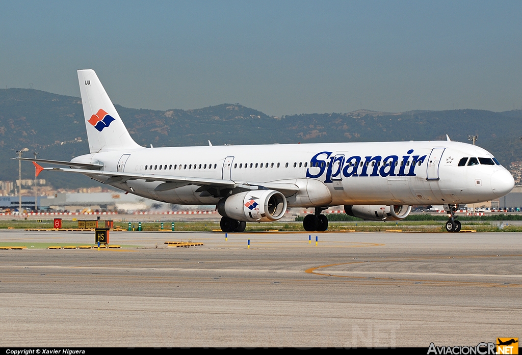 EC-IJU - Airbus A321-231 - Spanair