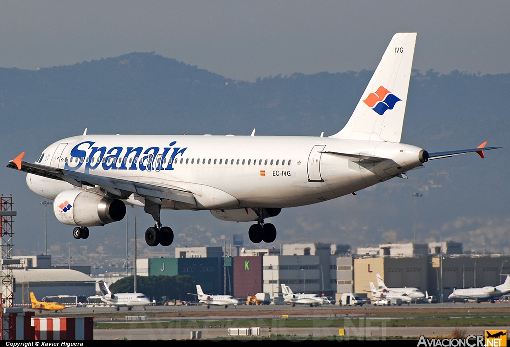 EC-IVG - Airbus A320-232 - Spanair