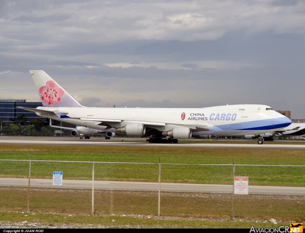 B-18717 - Boeing 747-409F/SCD - China Airlines Cargo