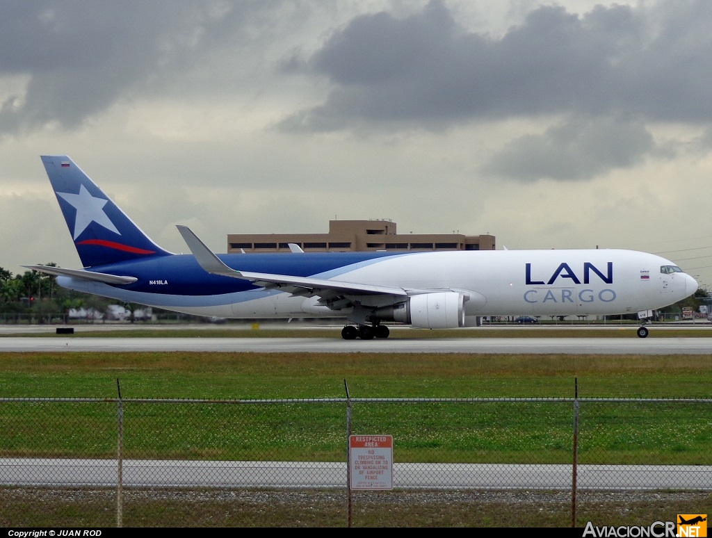 N418LA - Boeing 767-316F(ER) - LAN Cargo