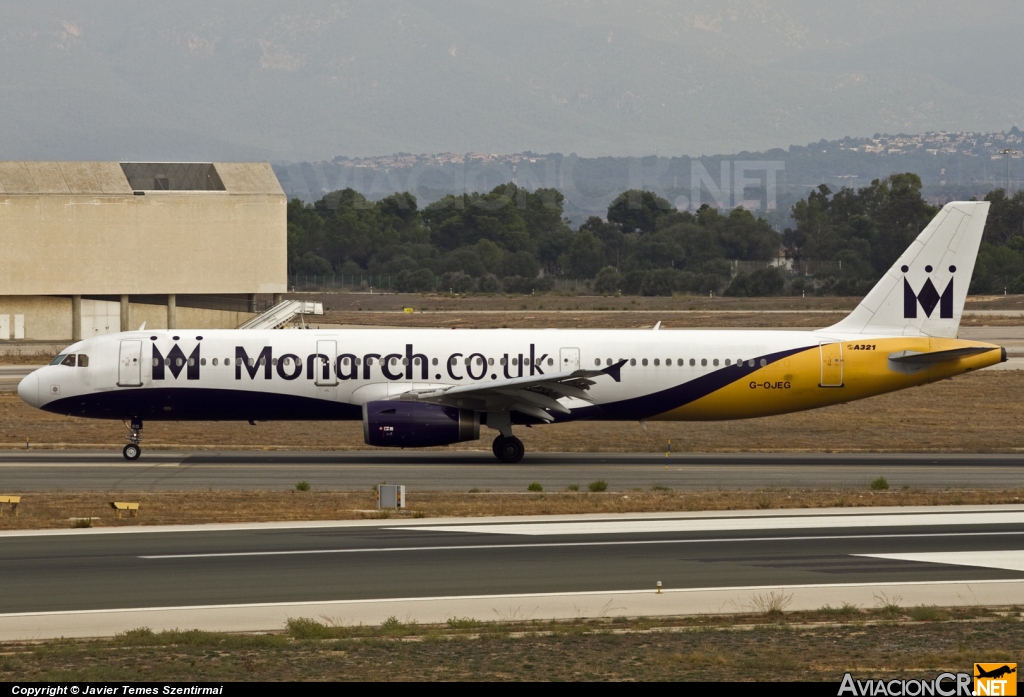 G-OJEG - Airbus A321-231 - Monarch Airlines