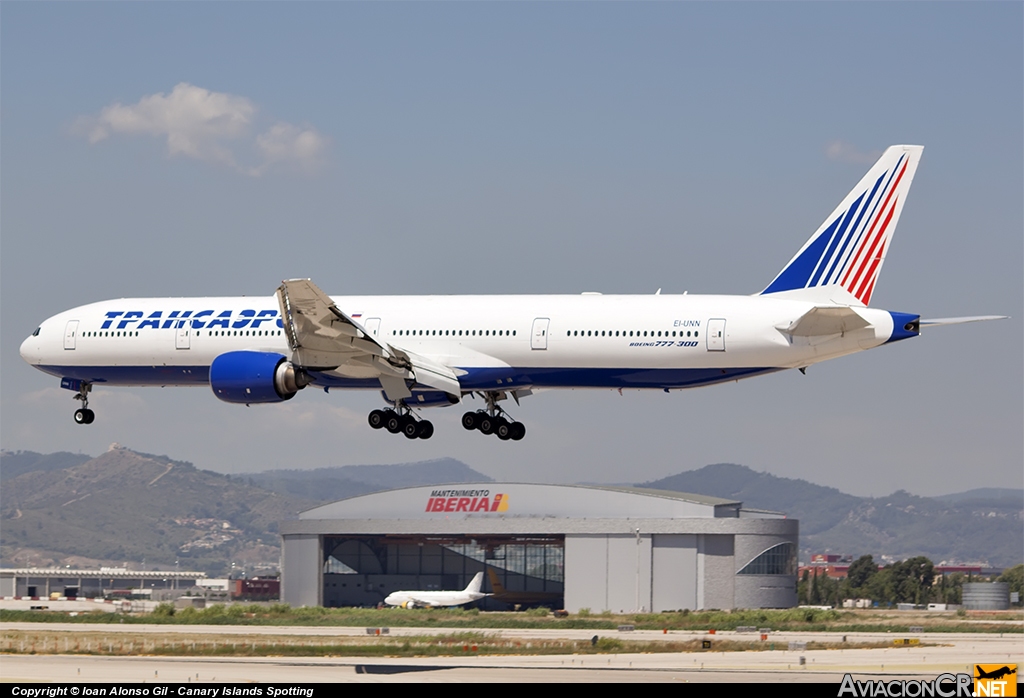 EI-UNN - Boeing 777-312 - Transaero Airlines