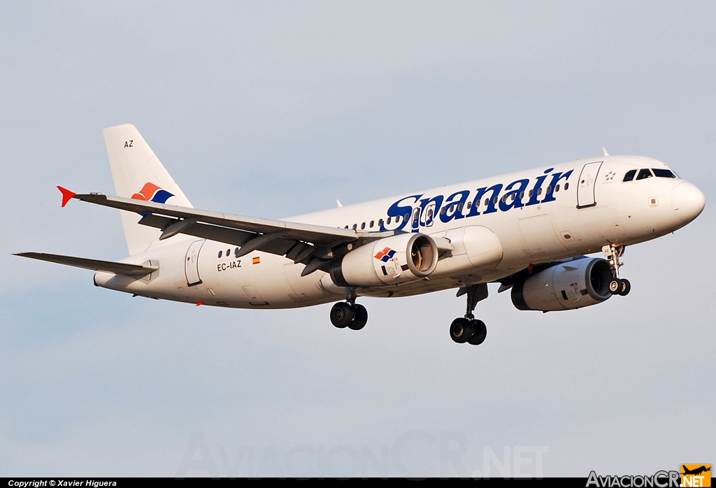 EC-IAZ - Airbus A320-232 - Spanair