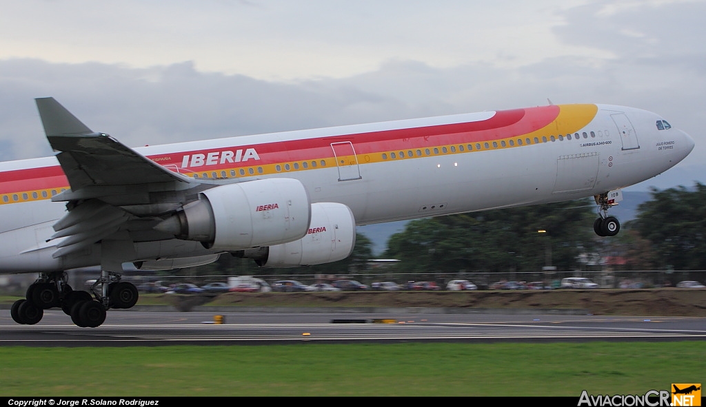 EC-IOB - Airbus A340-642 - Iberia