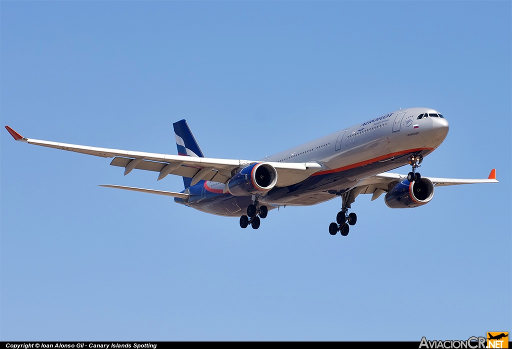 VQ-BCU - Airbus A330-343X - Aeroflot