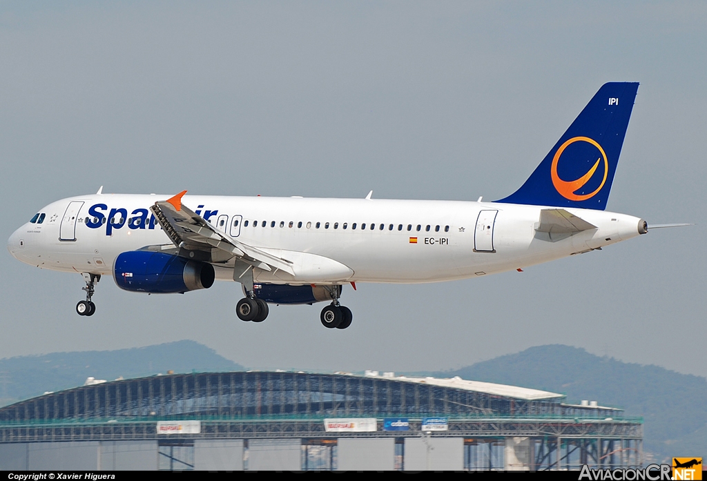 EC-IPI - Airbus A320-232 - Spanair