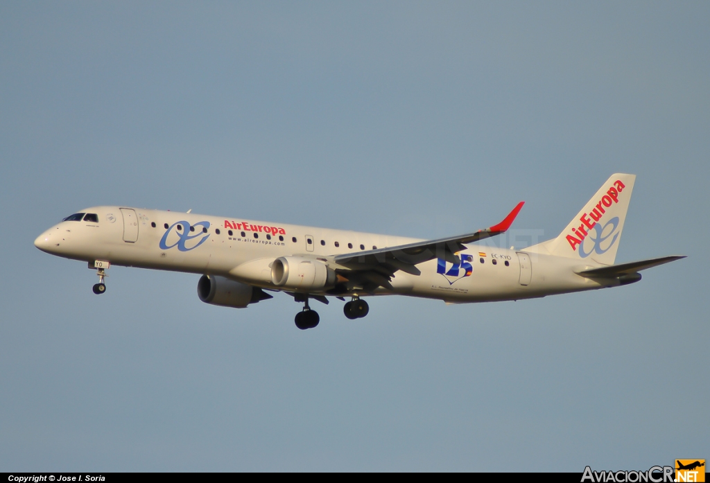 EC-KYO - Embraer 190-200LR - Air Europa