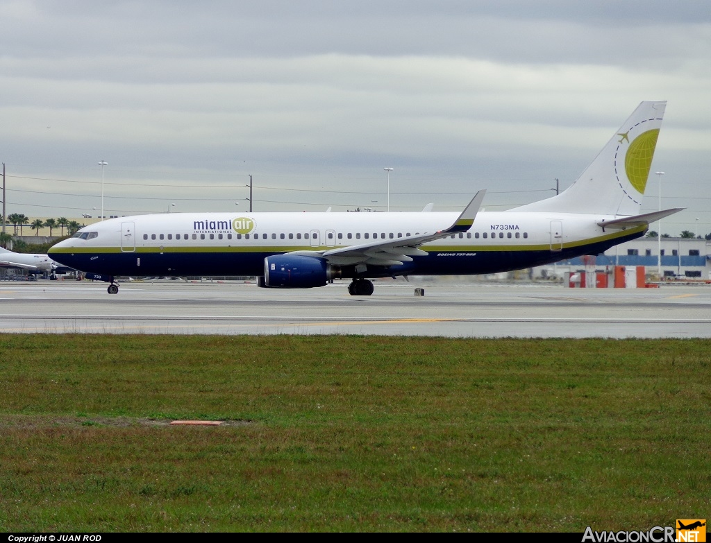 N733MA - Boeing 737-81Q - Miami Air