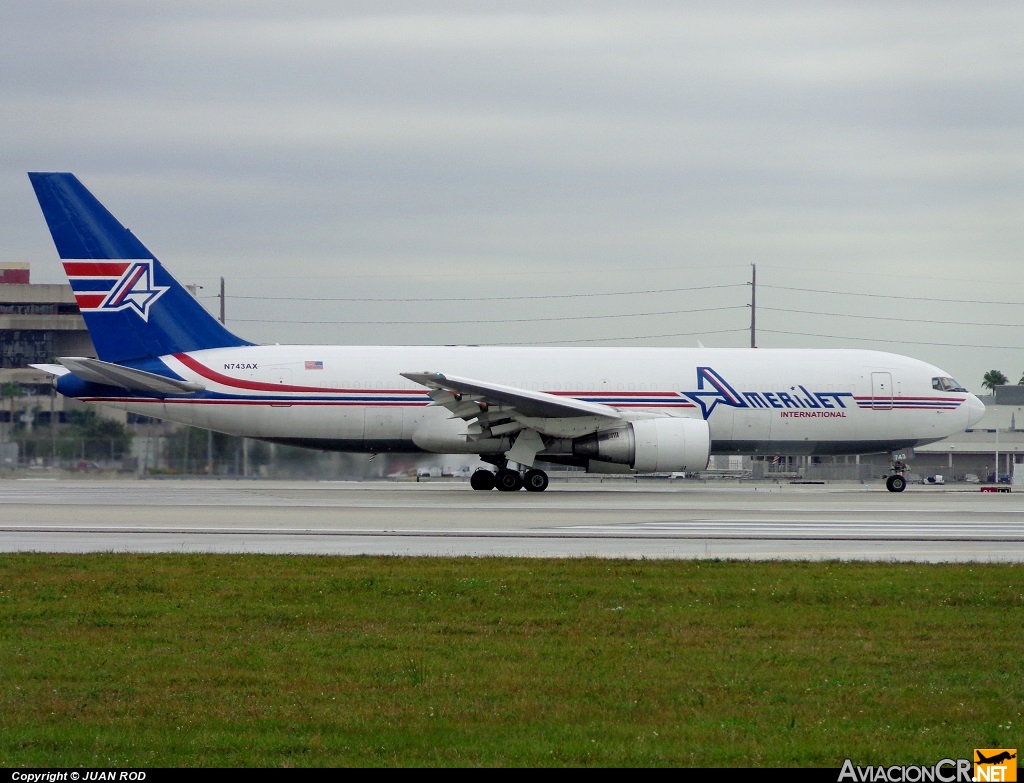 N743AX - Boeing 767-232/SF - Amerijet International
