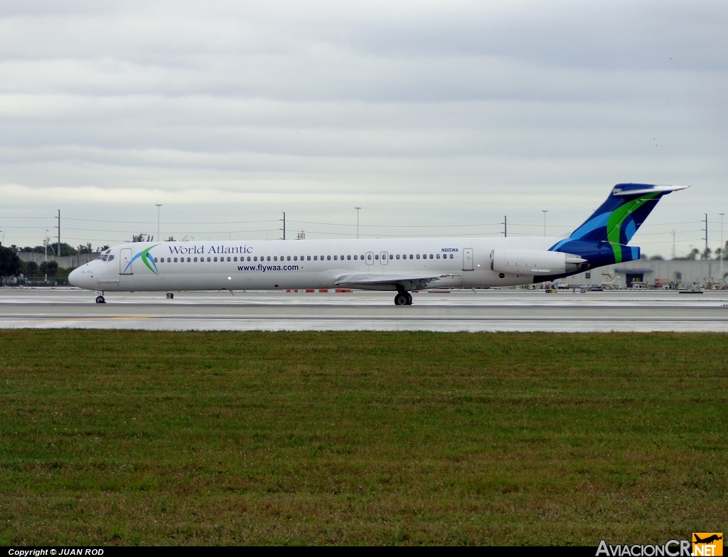 N805WA - McDonnell Douglas MD-83 (DC-9-83) - World Atlantic Airlines