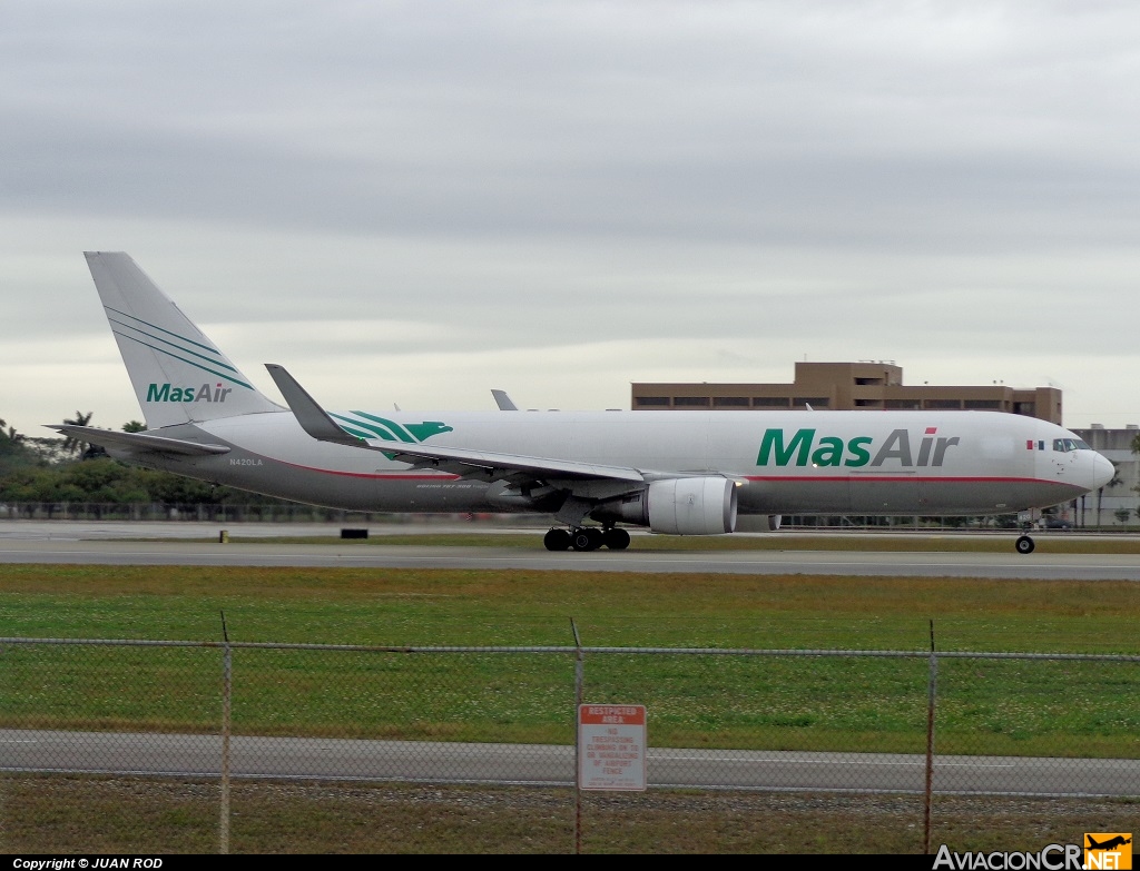 N420LA - Boeing 767-316F/ER - Mas Air