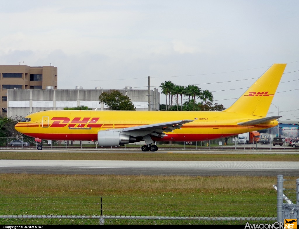 N797AX - Boeing 767-281(SF) - DHL (ABX Air)