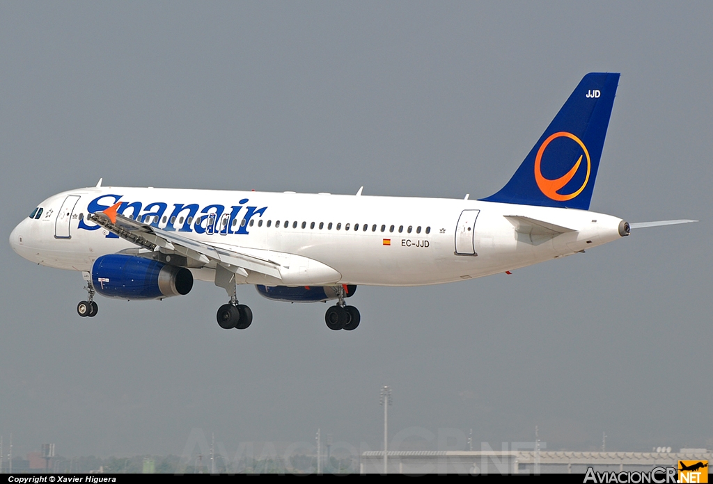 EC-JJD - Airbus A320-232 - Spanair