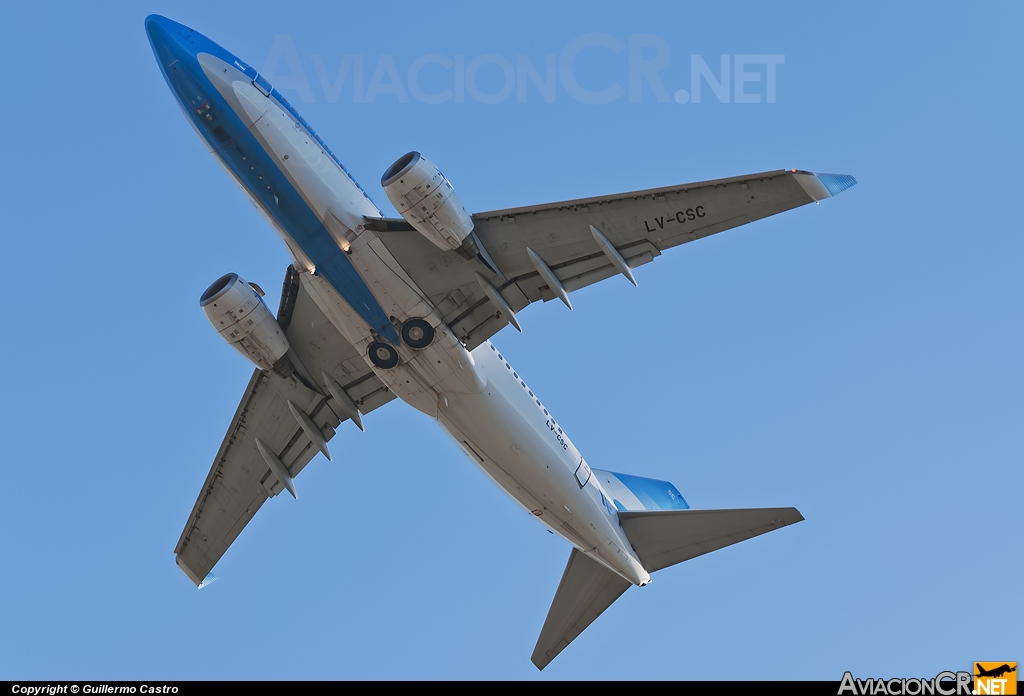 LV-CSC - Boeing 737-7Q8 - Aerolineas Argentinas