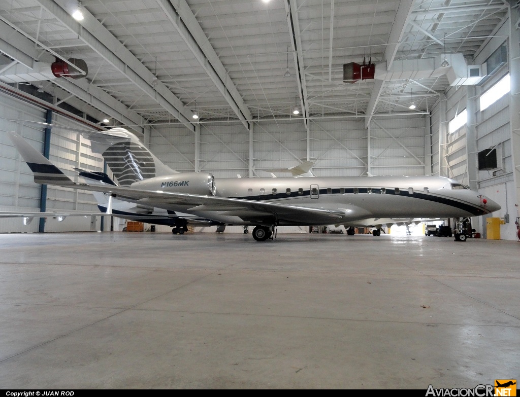 N166MK - Bombardier BD-700-1A11 Global 5000 - Privado