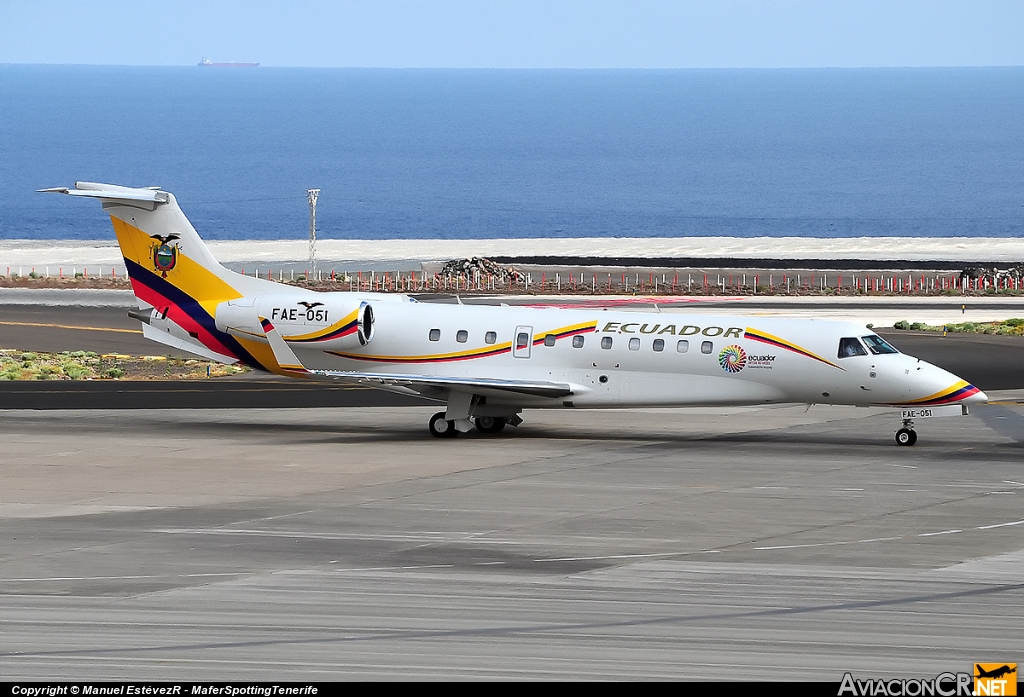 FAE-051 - Embraer ERJ-135BJ Legacy - Fuerza Aerea Ecuatoriana