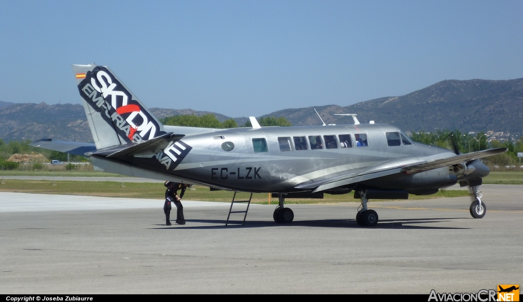 EC-LZK - Beechcraft B99 Airliner - Skydive Empuriabrava