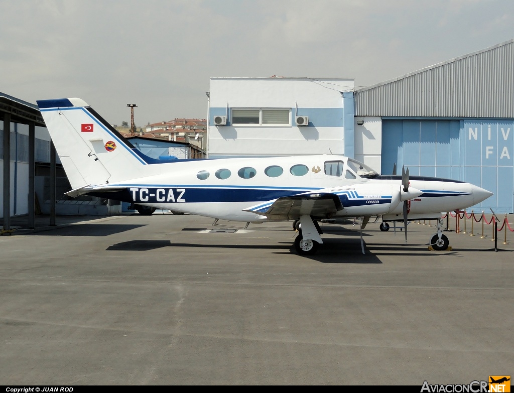 TC-CAZ - Cessna 421C Golden Eagle - Turkish Aeronautical Association