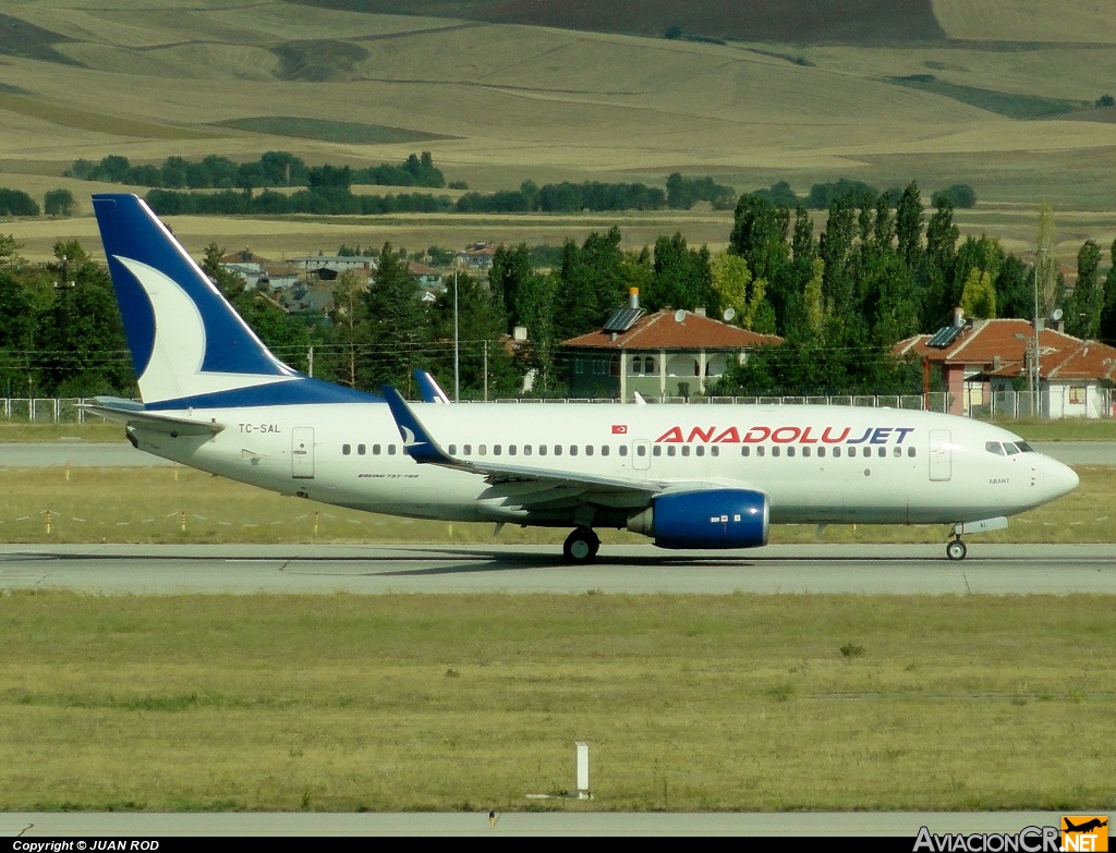 TC-SAL - Boeing 737-76N - AnadoluJet