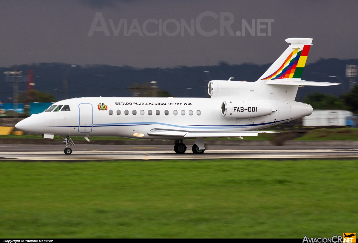 FAB-001 - Dassault Falcon 900EX - Bolivia - Fuerza Aérea