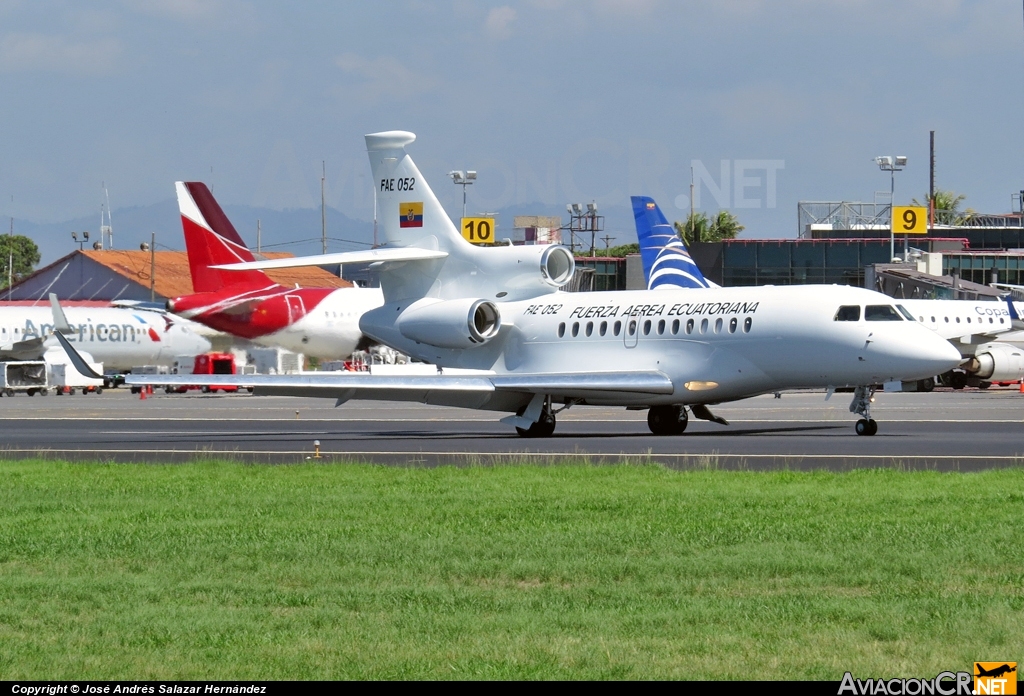 FAE-052 - Dassault Falcon 7X - Fuerza Aerea Ecuatoriana